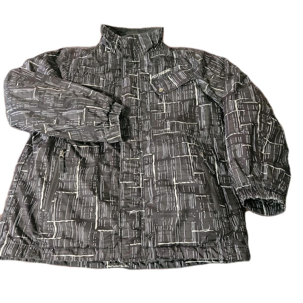 Free Country REMOVABLE FLEECE LINING Winter Ski Snow Jacket  L‎ 14/16 Boys Girls